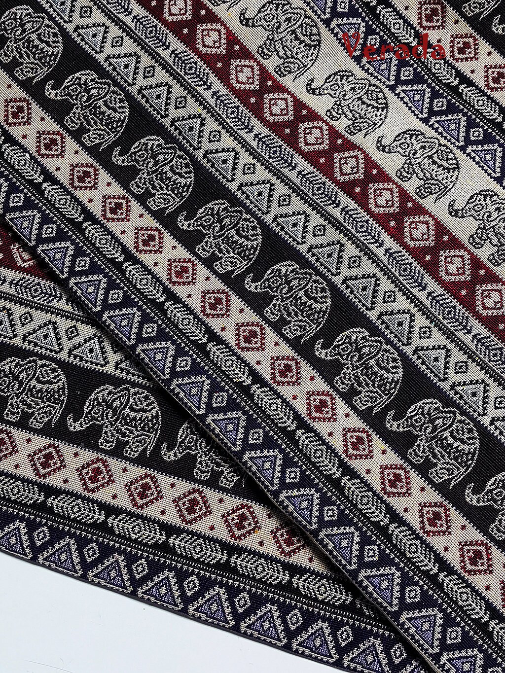 Thai Woven Fabric Tribal Fabric Cotton Fabric Ethnic Fabric | Etsy