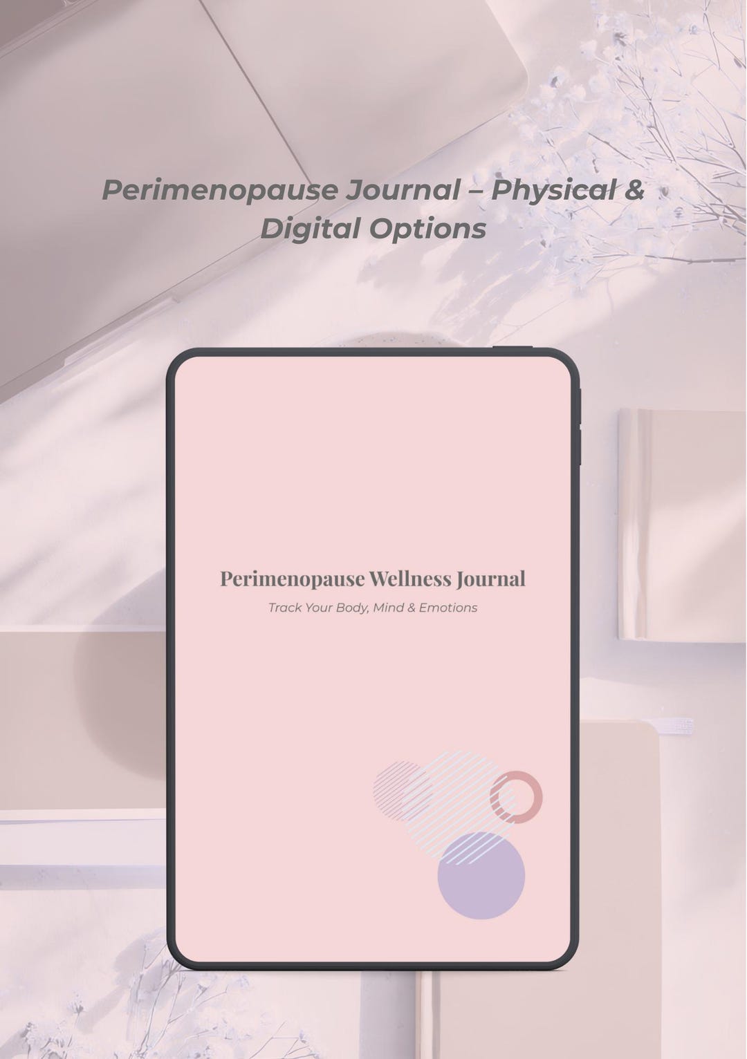 Perimenopause Journal | Digital Download | Printable Symptom Tracker ...