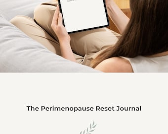 Diario della perimenopausa / Monitoraggio dell'umore e dei sintomi (download digitale)