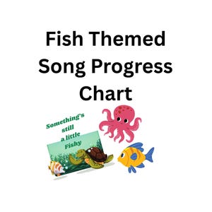 Singstunde für die Grundschule – Fortschrittstabelle und Aktivität zum Thema Fischlied
