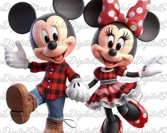 Retro Mickey Mouse PNG: Disney Mickey And Minnie Mouse, Mickey Mouse Design, Birthday Party, Family Png