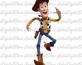 Toy Story Woody clipart png, familie-uitje opstrijkbaar (digitale download)