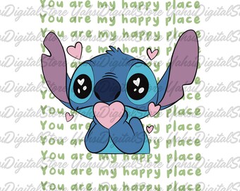 Groovy Stitch PNG, Pastel Floral Design (Digital Download)