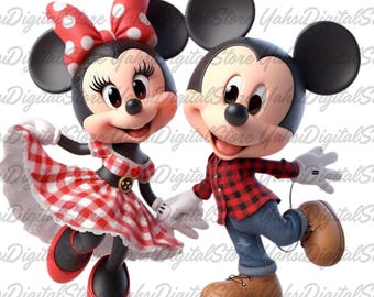Retro Mickey Mouse PNG: Disney Mickey And Minnie Mouse, Mickey Mouse Design, Birthday Party, Family Png