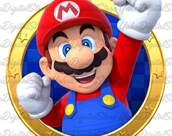 Clipart Super Mario PNG, Mario Allstar Images (téléchargement numérique)