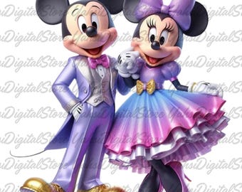 Retro Mickey Mouse PNG: Disney Mickey And Minnie Mouse, Mickey Mouse Design, Birthday Party, Family Png