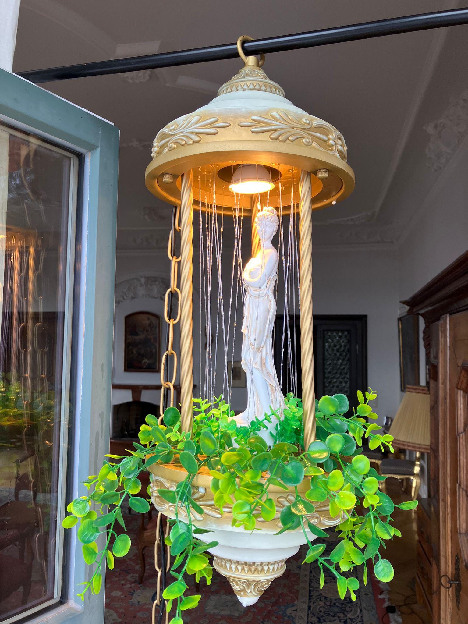 Vintage oil rain lamp - Etsy 日本