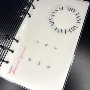 Wiederverwendbare Jahreschallenge für die Umschlagmethode, 1000 Euro sparen, Budget Binder, A6 A5, Sparziele
