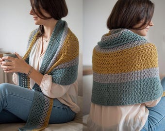 Crochet Cardigan with Short Sleeves – Handmade Lightweight Summer Cardigan
