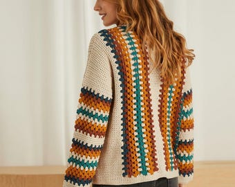 Crochet Cardigan Pattern – Cozy & Stylish PDF Download