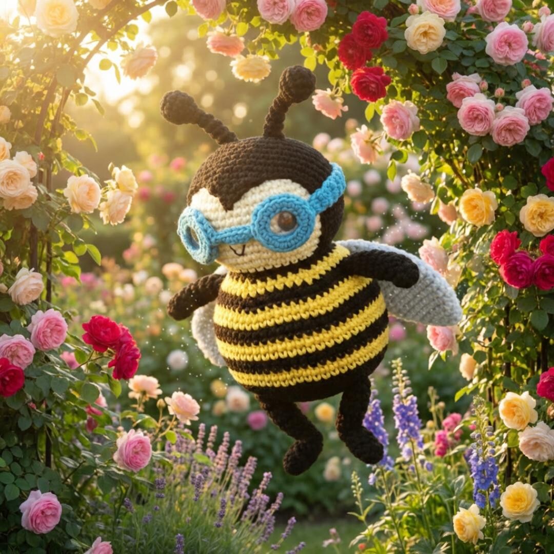Zeno the Bumble Bee Crochet Pattern Adorable Amigurumi PDF - Etsy