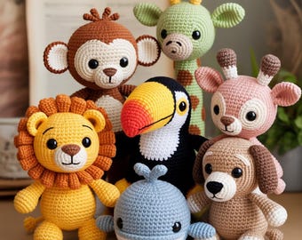 crochet amigurumi animals