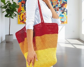 BEACH BAG Crochet Pattern