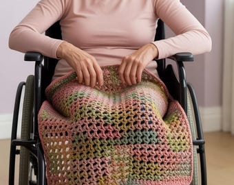 Deluxe lap robe crochet