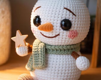 Snowwy christmas crochet