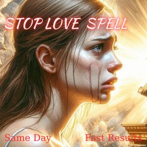 Hechizo para detener el amor: desapego emocional, corte de cordón, limpieza energética y liberación de apegos no deseados.