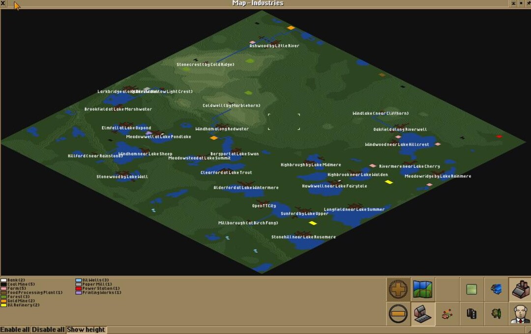 Openttd Premium Map – Winter 2025 | 256×256 (EN) | Procedural Terrain ...