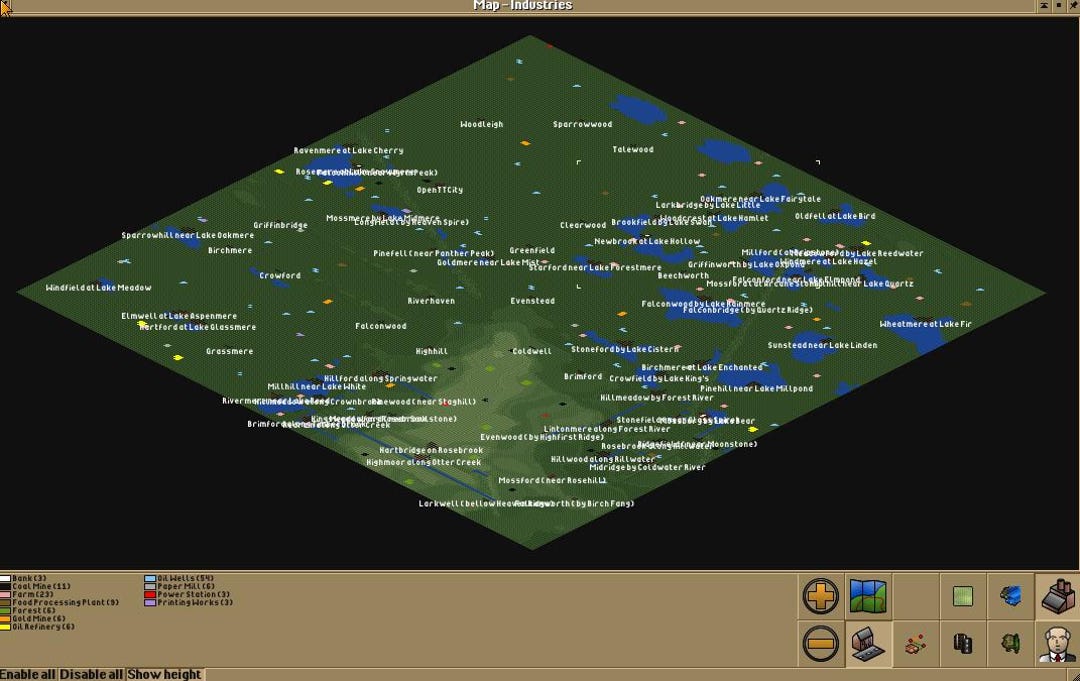 Openttd Premium Map – Winter Special 2025 | 512×512 (EN) | Procedural ...