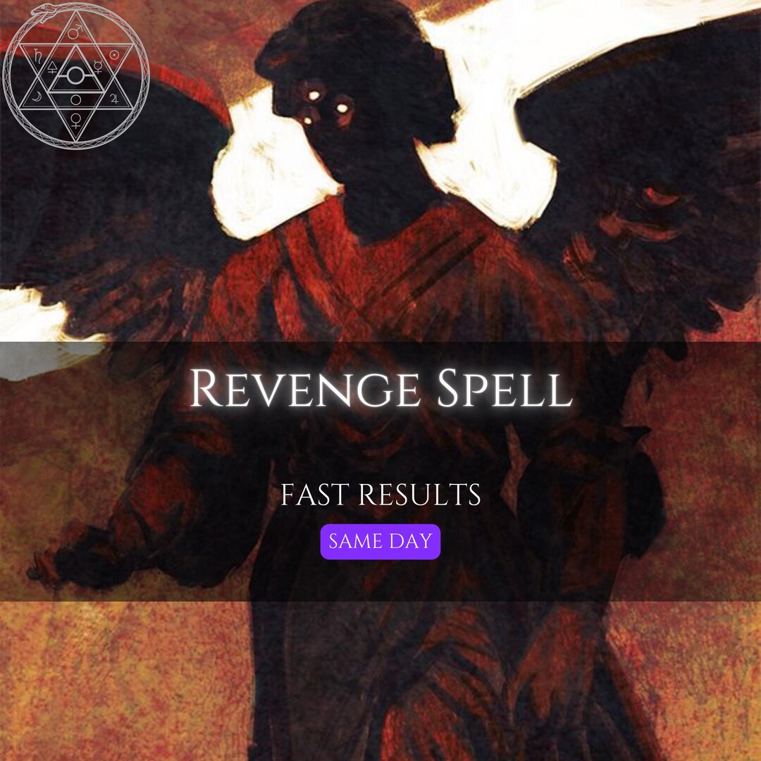 Revenge Ritual Personalized Revenge Spell,karmic Justice Ritual,energy Return and ...