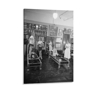 Joseph Pilates Reformer Esercizi Poster Arte murale Dipinto su tela Regalo Soggiorno Stampa Decorazione camera da letto Poster Art