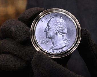 1944年 シルバークォータードルコイン、アメリカ（900シルバー