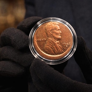 Moneda de un centavo Lincoln Wheat de 1946-S con error de acuñación – Centavo estadounidense de estilo antiguo • Pieza de colección histórica • Regalo ideal para coleccionistas