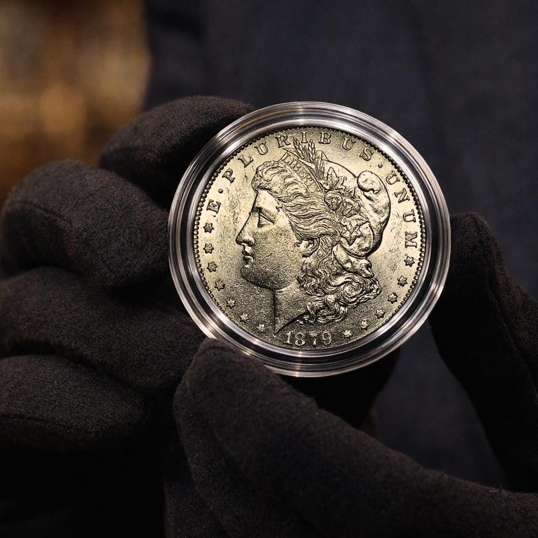 1879 morgan dollar - Etsy 日本