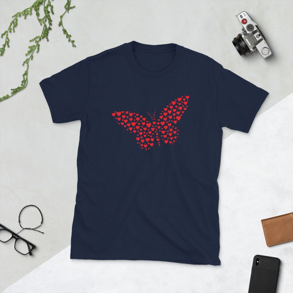 Curvy Bedazzled Butterfly Lucky Brand Tee Shirt – Hartz Honey Hole