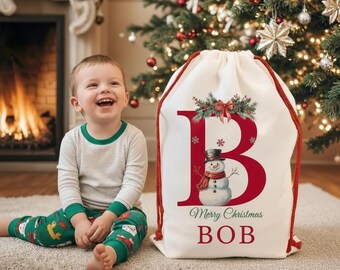 Nikolaussack – Weihnachtsgeschenksack für Kinder | Weihnachtsmann Anfangsentwurf