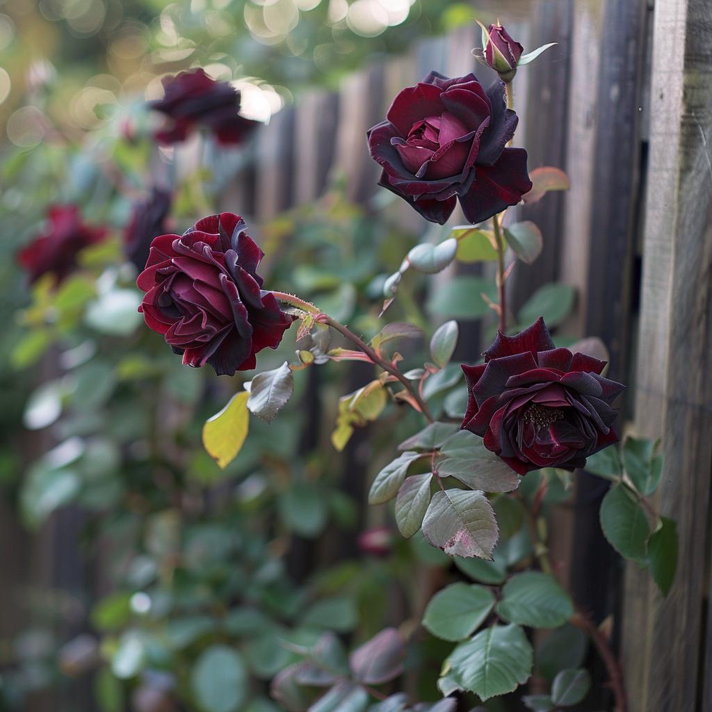Black Baccara Rose Plant - Etsy Israel