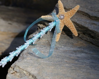 Flower Girl  Starfish Wand