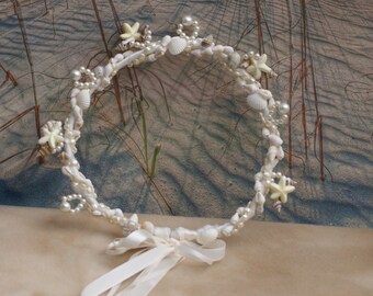 Seashell Bridal Crown/ Headpiece Accessory