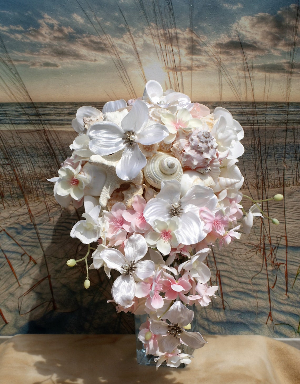 Cascading Seashell Bouquet / Ocean Bouquet / Beach Bouquet / Etsy Canada