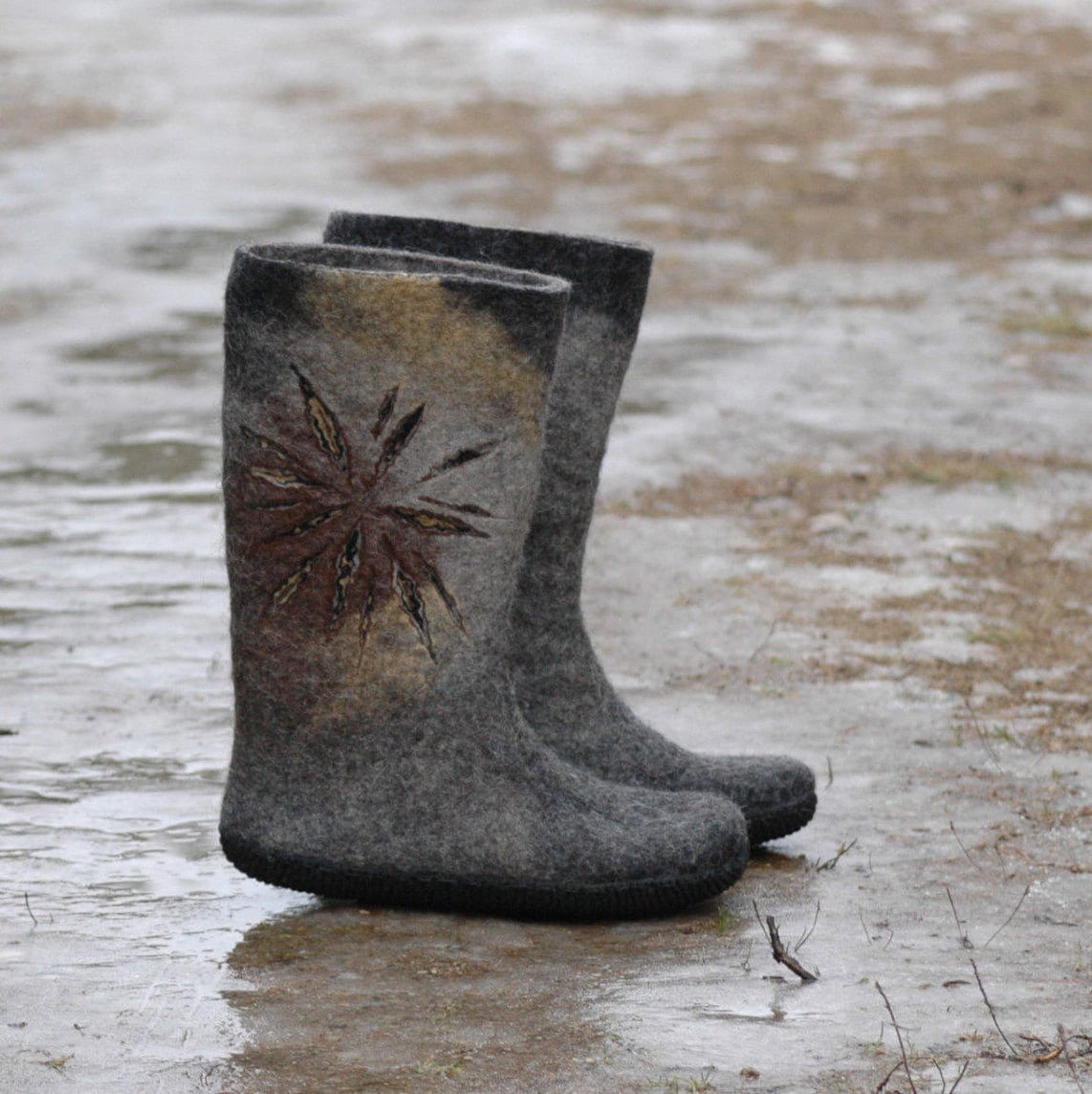 Russian sales felt boots