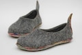 Felted slippers for women with super comfy cushion soles product logo