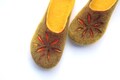 Colorful Felted Wool Slippers – Women's Traditional Valenki – Handcrafted in Bold Tones product logo