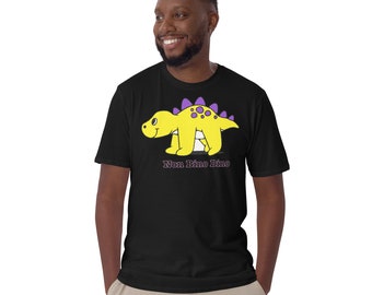 Non Bino Dino Stegosaurus Short-Sleeve T-Shirt