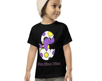 Non Bino Dino Egg Toddler Short Sleeve Tee