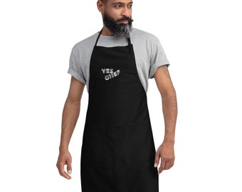 Yes Chef Embroidered Apron