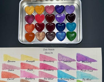 CAKE GLAMLITE Watercolor Paint Set