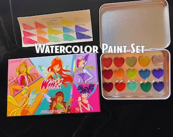 WINX CLUB Just Like Magix ColourPop Watercolor Paint Set
