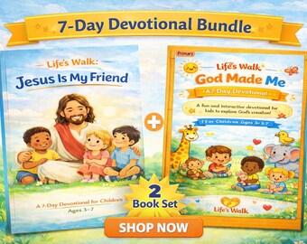 Life’s Walk: Christian Devotional Bundle for Kids Ages 3-7
