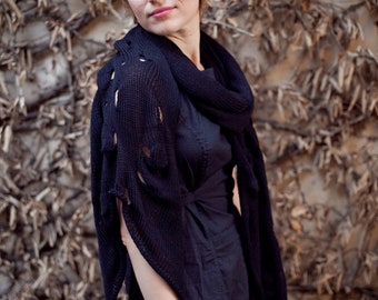 Machine Knitting Pattern: Bubbly Shawl Instructions (PDF Pattern)