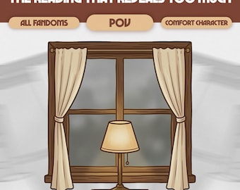 The Reading That Reveals Too Much Custom Comfort Character POV | Digital Witchy Tarot-Inspired Scene | ALL FANDOMS, #P13