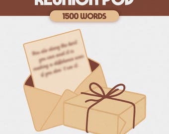 Comfort Character Reunion POV | Digital Comfort Character Care Package | Custom Comfort Character Letter | ALL FANDOMS, S15