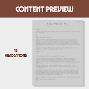 Aangepast comfort-personagepakket | Digital Comfort Character Care-pakket | Personageblad, brief, afspeellijst, ALLE FANDOMS, anime/film/tv/boek afbeelding 15
