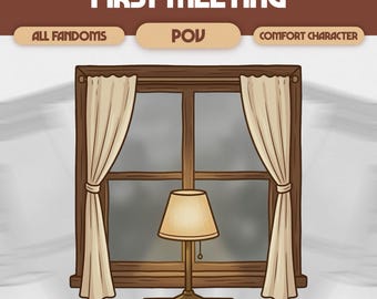 Comfort Character First Meeting POV | Digital Comfort Character Care Package | Custom Comfort Character Letter | ALL FANDOMS, #P15