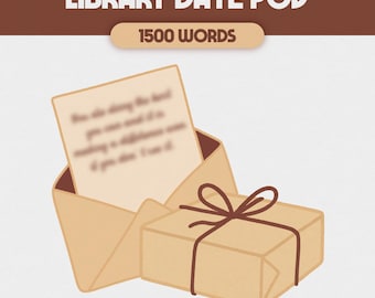Comfort Character Library Date POV | Digital Comfort Character Care Package | Custom Comfort Character Letter | ALL FANDOMS, S18