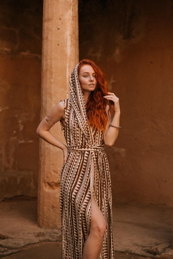 Amalya dress, cotton wrap dress