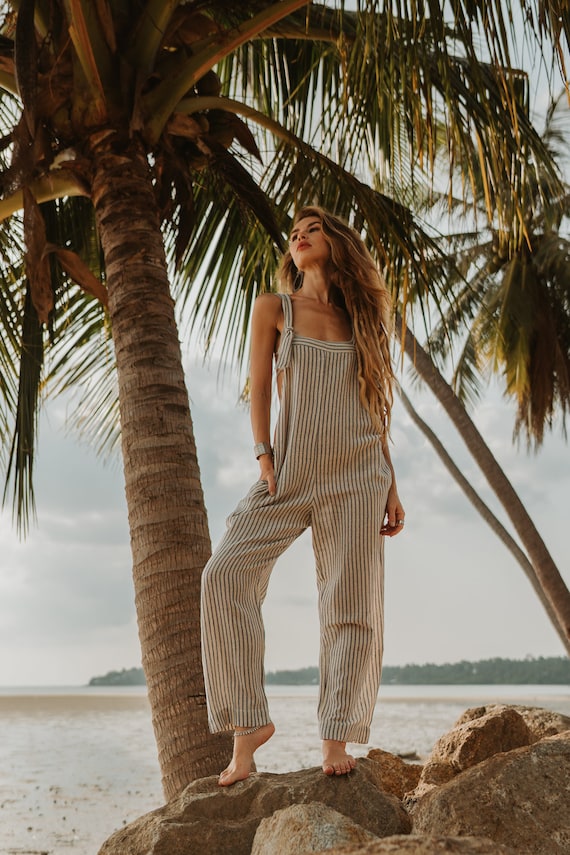 InKA DUNGAREES, overalls, onsie, all in ones , Adjustable in beautiful woven cotton.